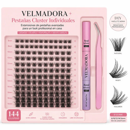 Kit de Extensiones de Pestañas Velmadora™