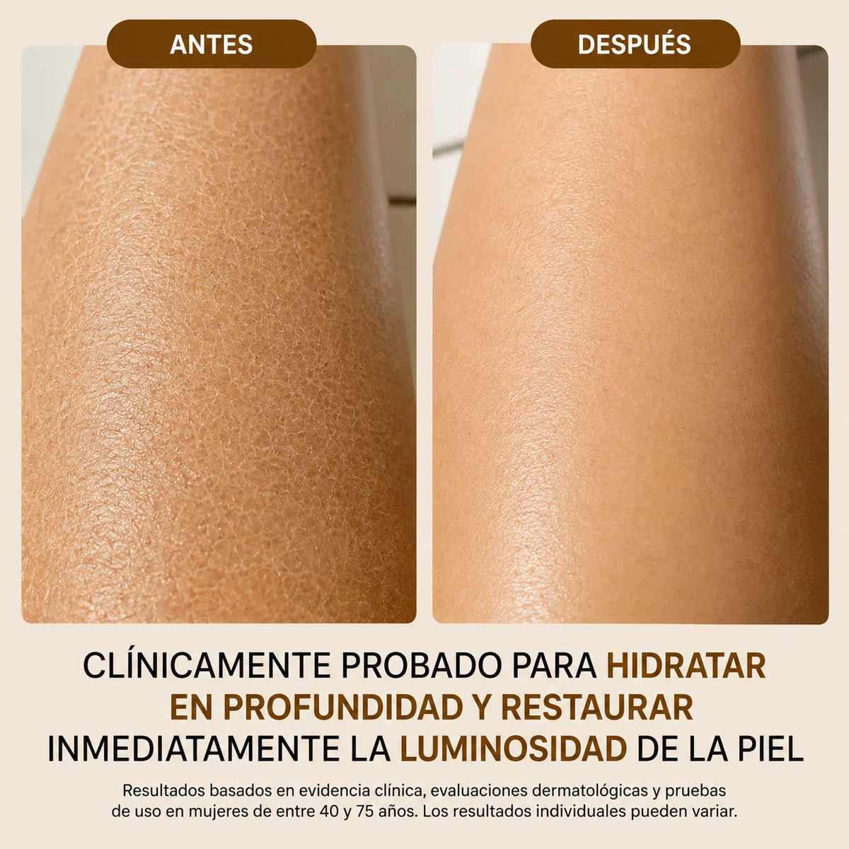 Aceite corporal efecto seda